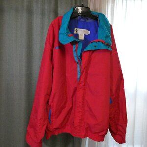 Vintage Columbia Bugaboo Colorblock Ski Jacket Men’s Tall XL Red/Teal